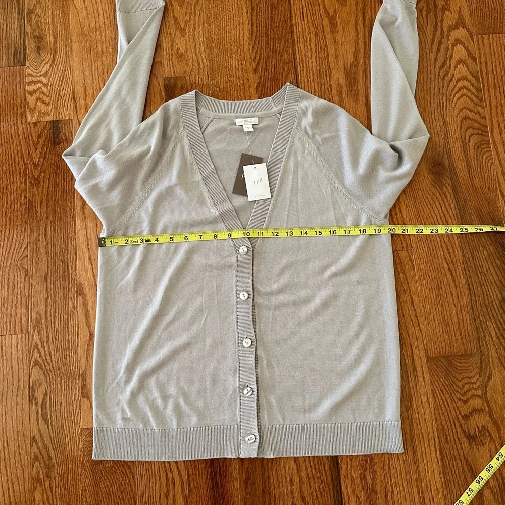 2 of NWT j. jill Woman’s Gray Jacket & Jeans, Sz S/4